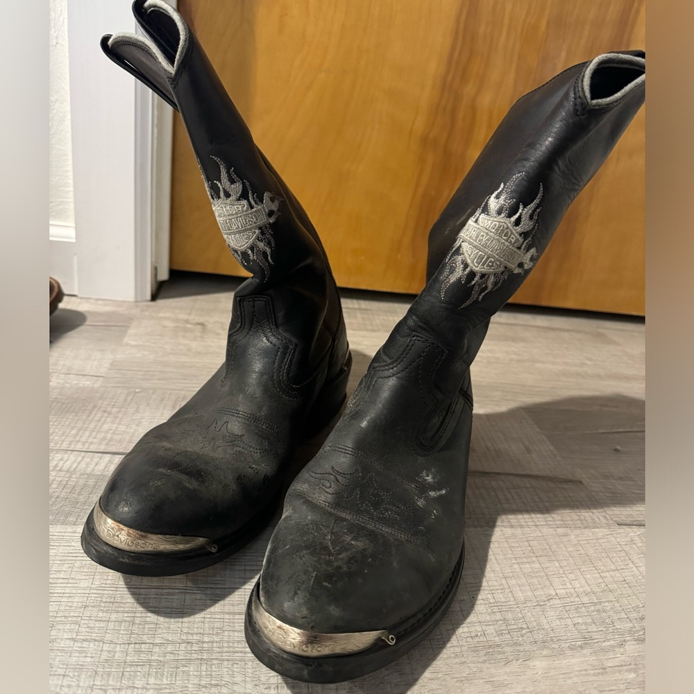 Vintage Harley Boots